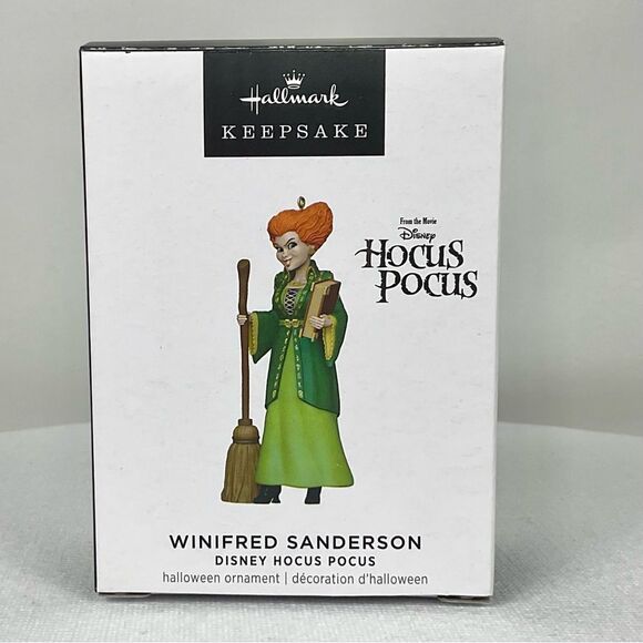 Disney Hocus Pocus Winifred Sanderson Ornament Hallmark Keepsake NEW Halloween - Picture 3 of 6